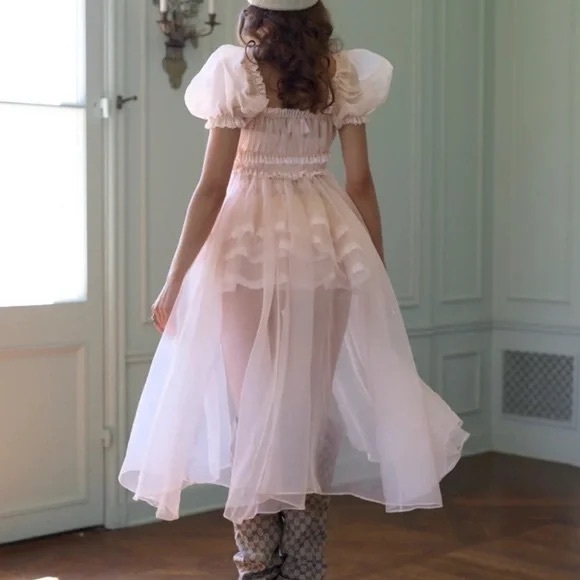 Selkie the Evening Sand Boudoir Dress/Top - Picture 3 of 10